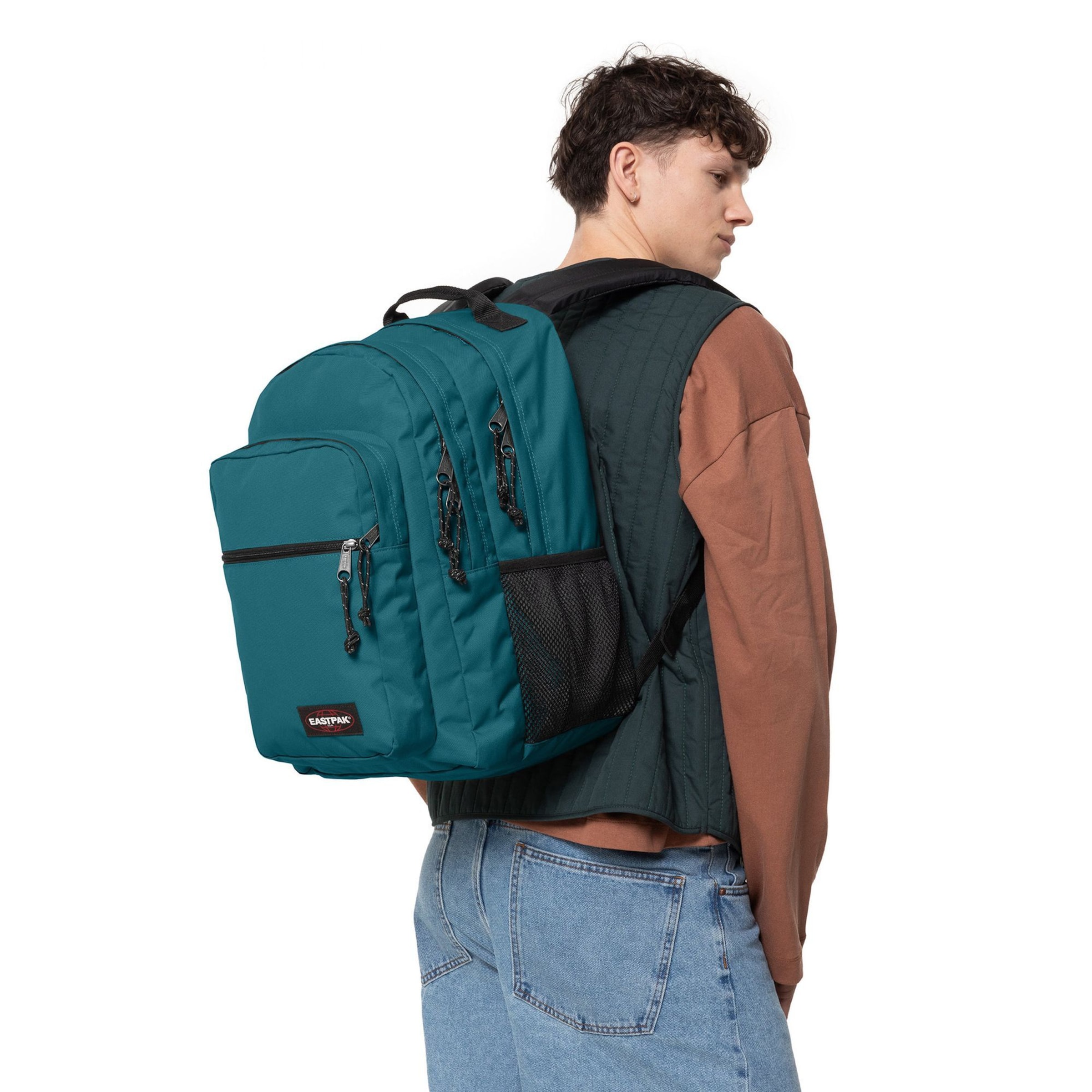 EASTPAK Backpack 'Morius' in Blue: front