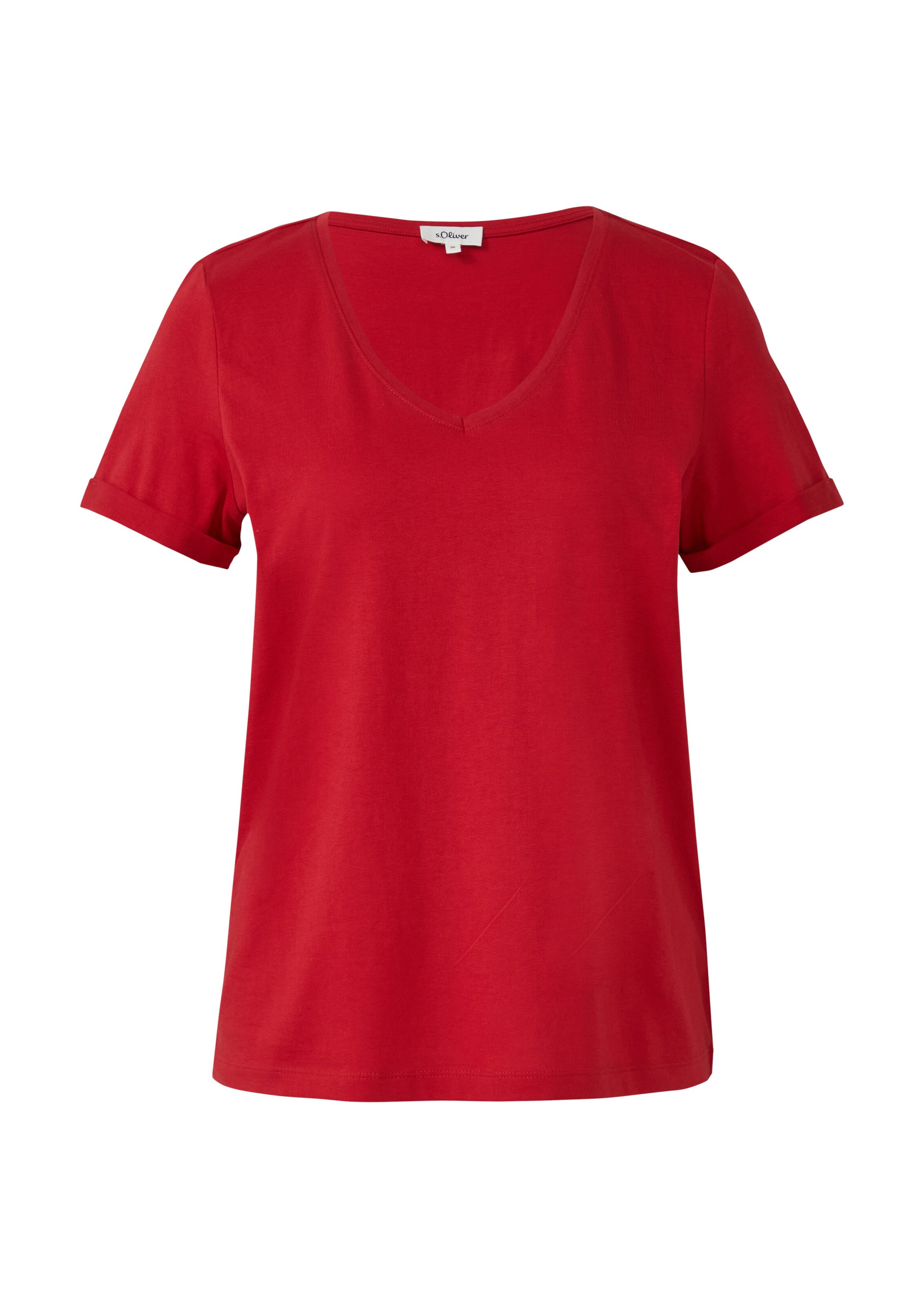 T-shirt s.Oliver en rouge : devant