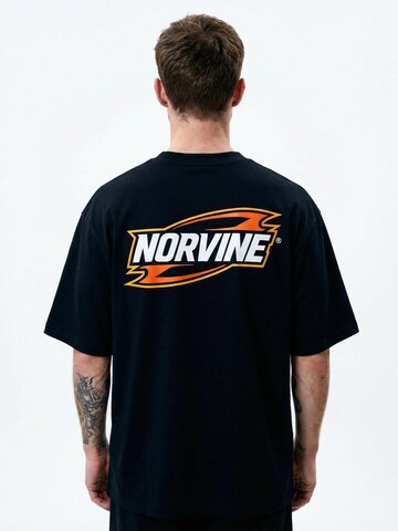 Norvine Shirt 'Overdrive Oversize Norvine T-Shirt' in Black: front