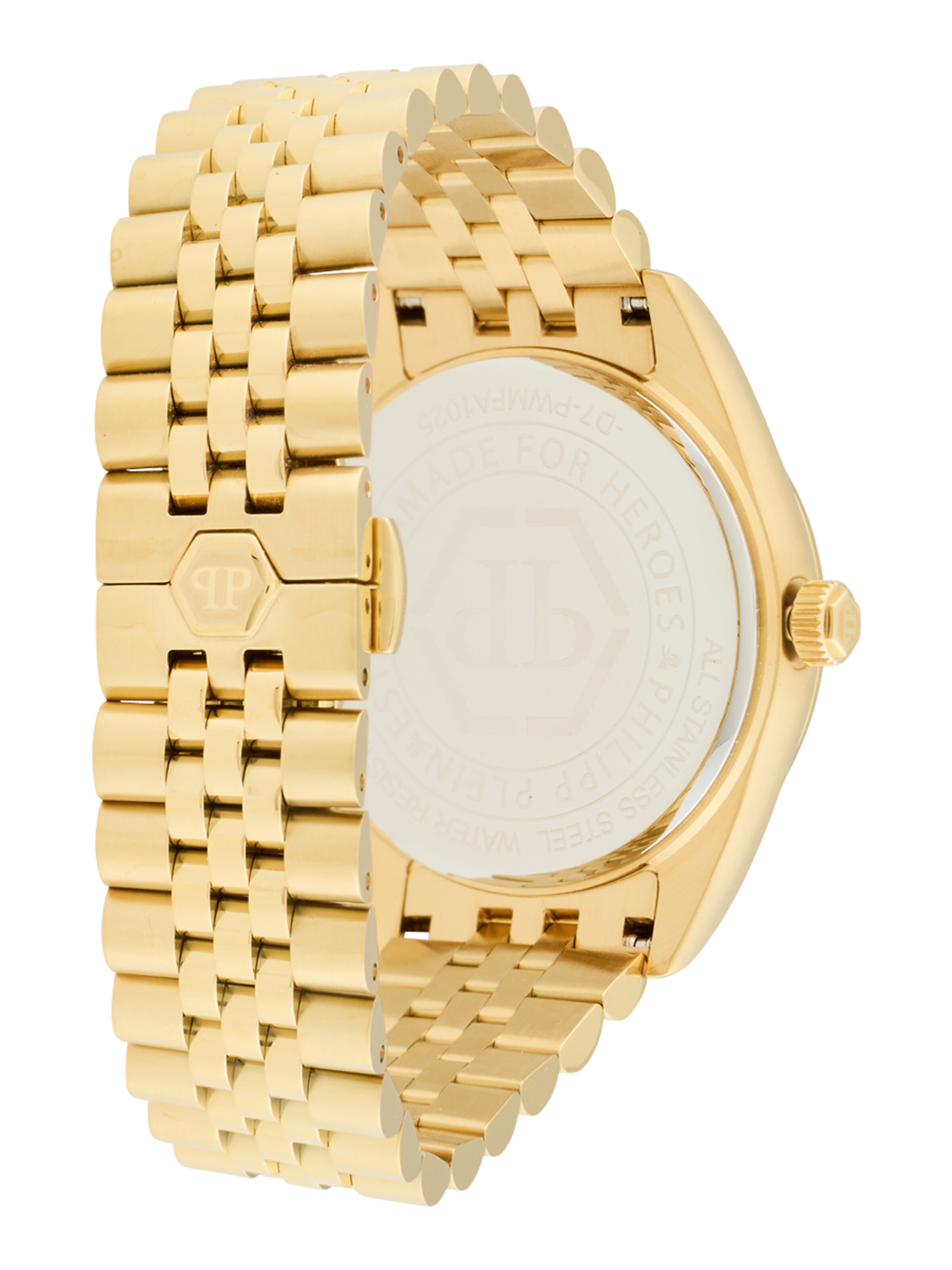 Philipp Plein Watches Analog watch 'Date Superlative' in Gold