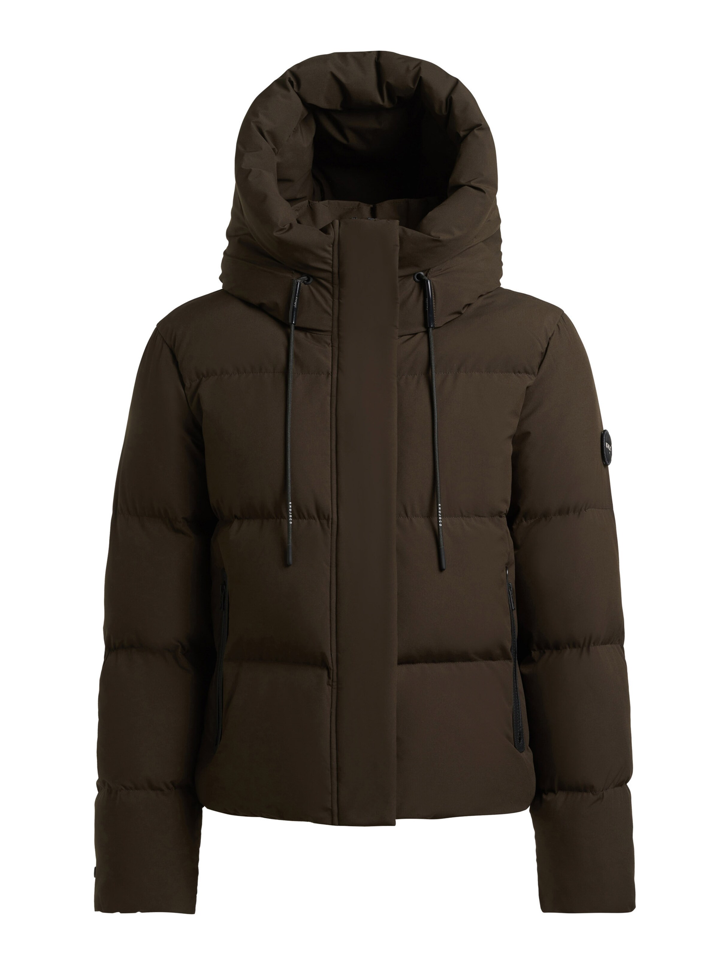 khujo Winter Jacket 'Enits2' in Green: front
