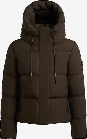 khujo Winter Jacket 'Enits2' in Green: front