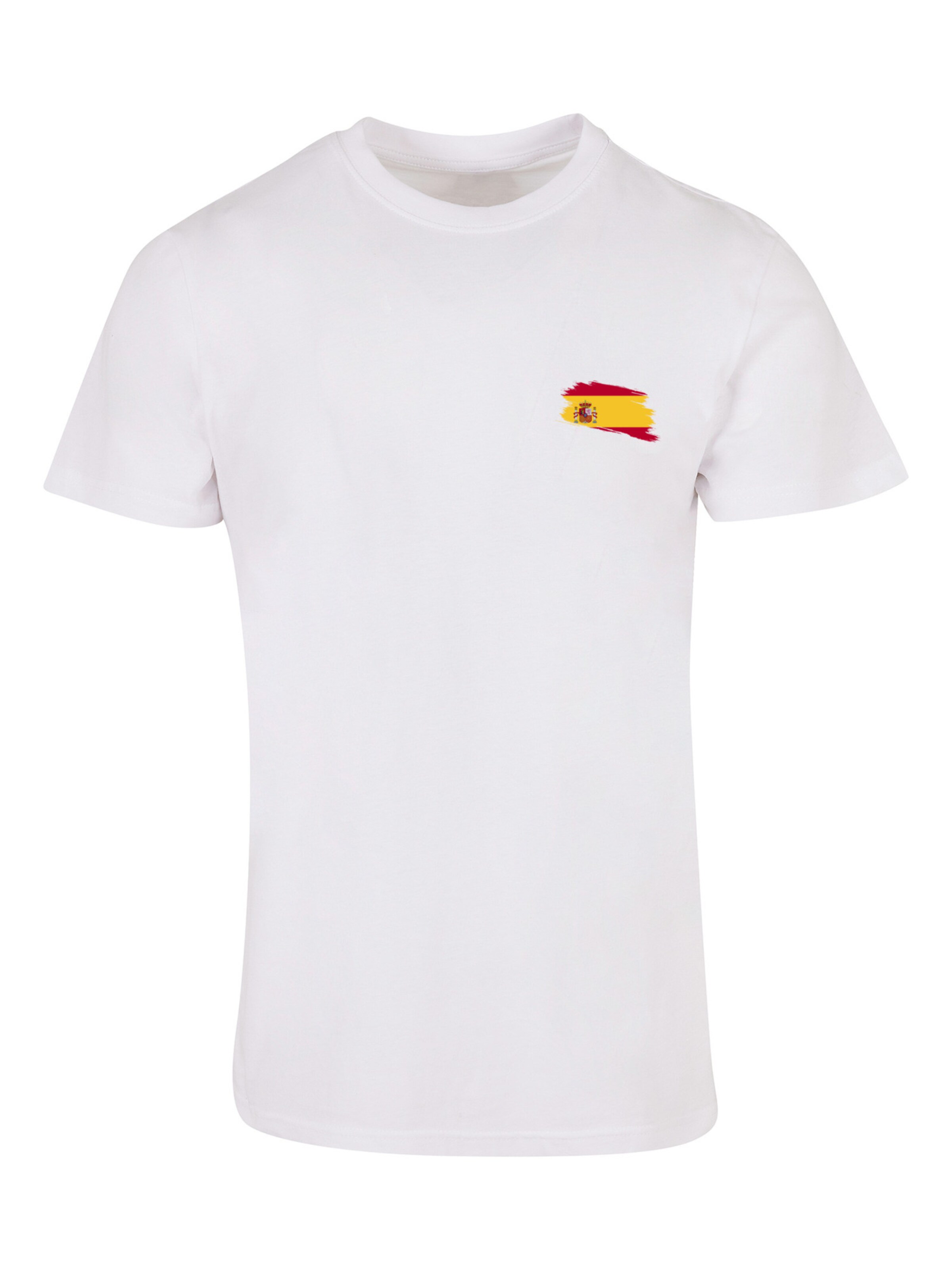 F4NT4STIC Shirt in Wit: voorkant