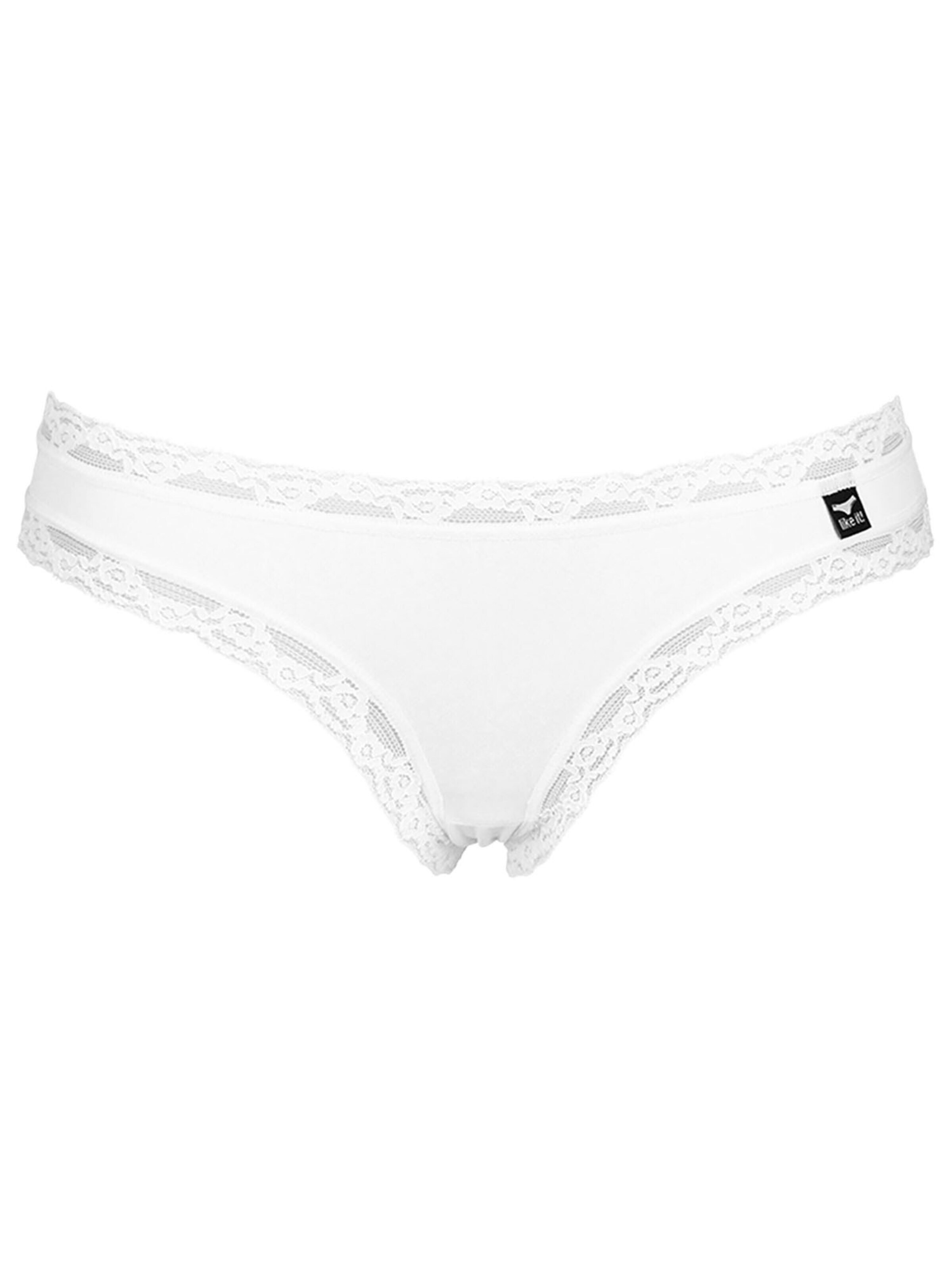 like it! Panty 'Olivia' in White
