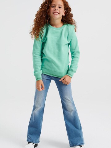 WE Fashion Flared Jeans in Blauw