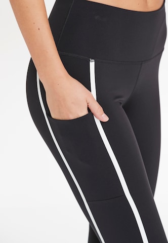 ENDURANCE Skinny Workout Pants 'Flothar' in Black