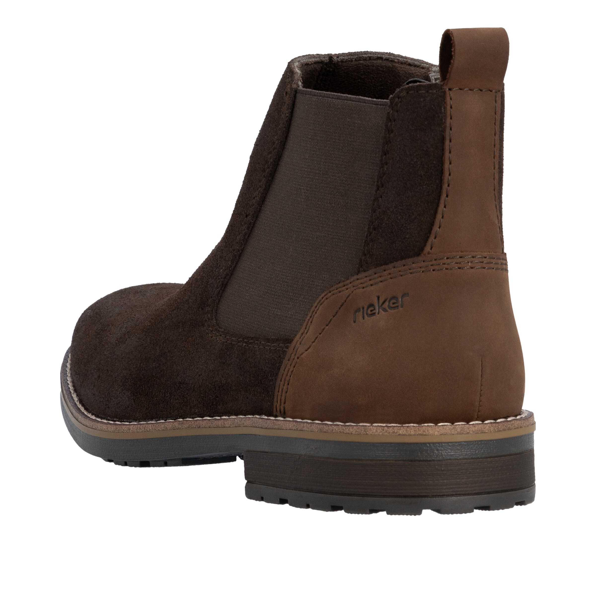 Chelsea Boots Rieker en marron