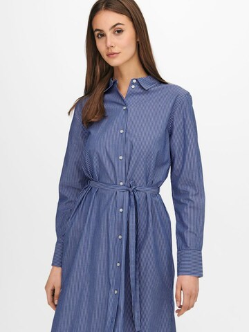 JDY Shirt Dress 'Bubble' in Blue