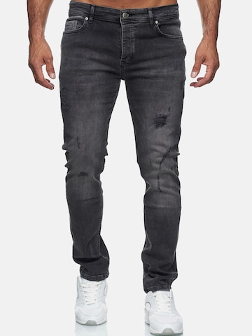 Reslad Jeans 'Jeans Destroyed Stretch Denim' in Schwarz: Vorderseite