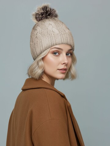 Neverless Mütze 'Katy' in Beige