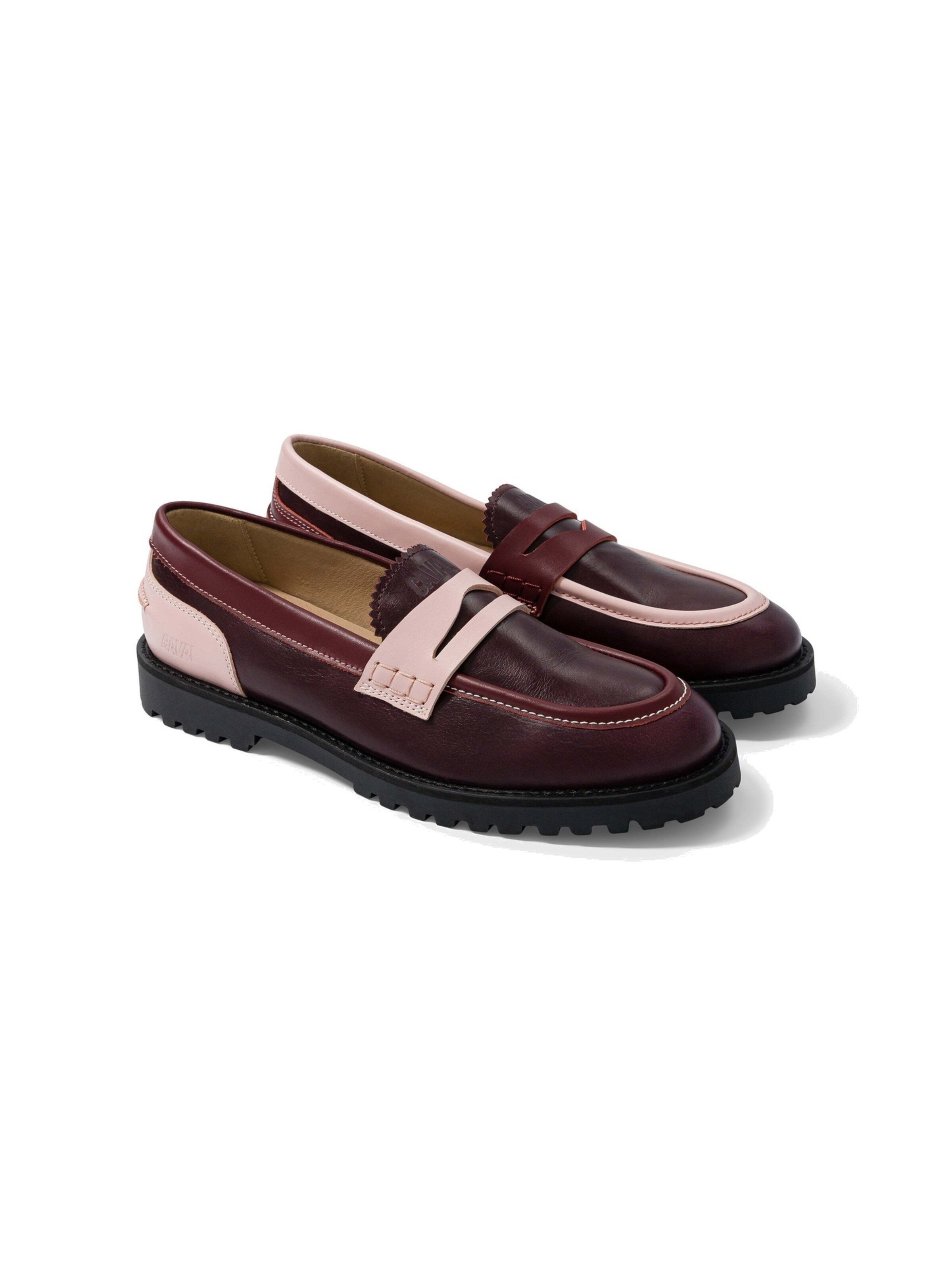 Caval - Mocassins ' TAILOR ' em vermelho