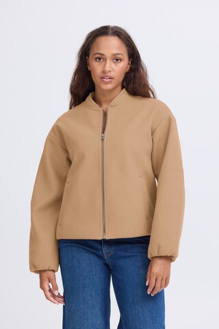 ICHI Overgangsjakke 'IHJANNE' i beige: forside