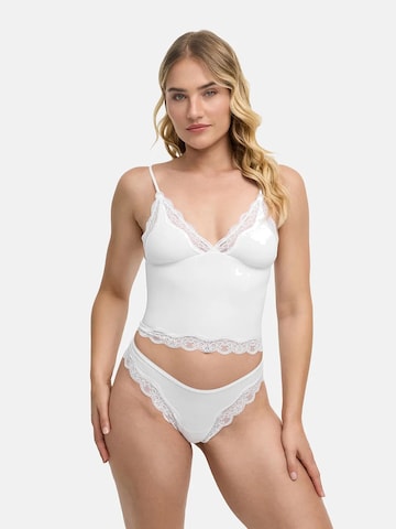 String 'Lace Tanga' cfab (formerly creamy fabrics) en blanc