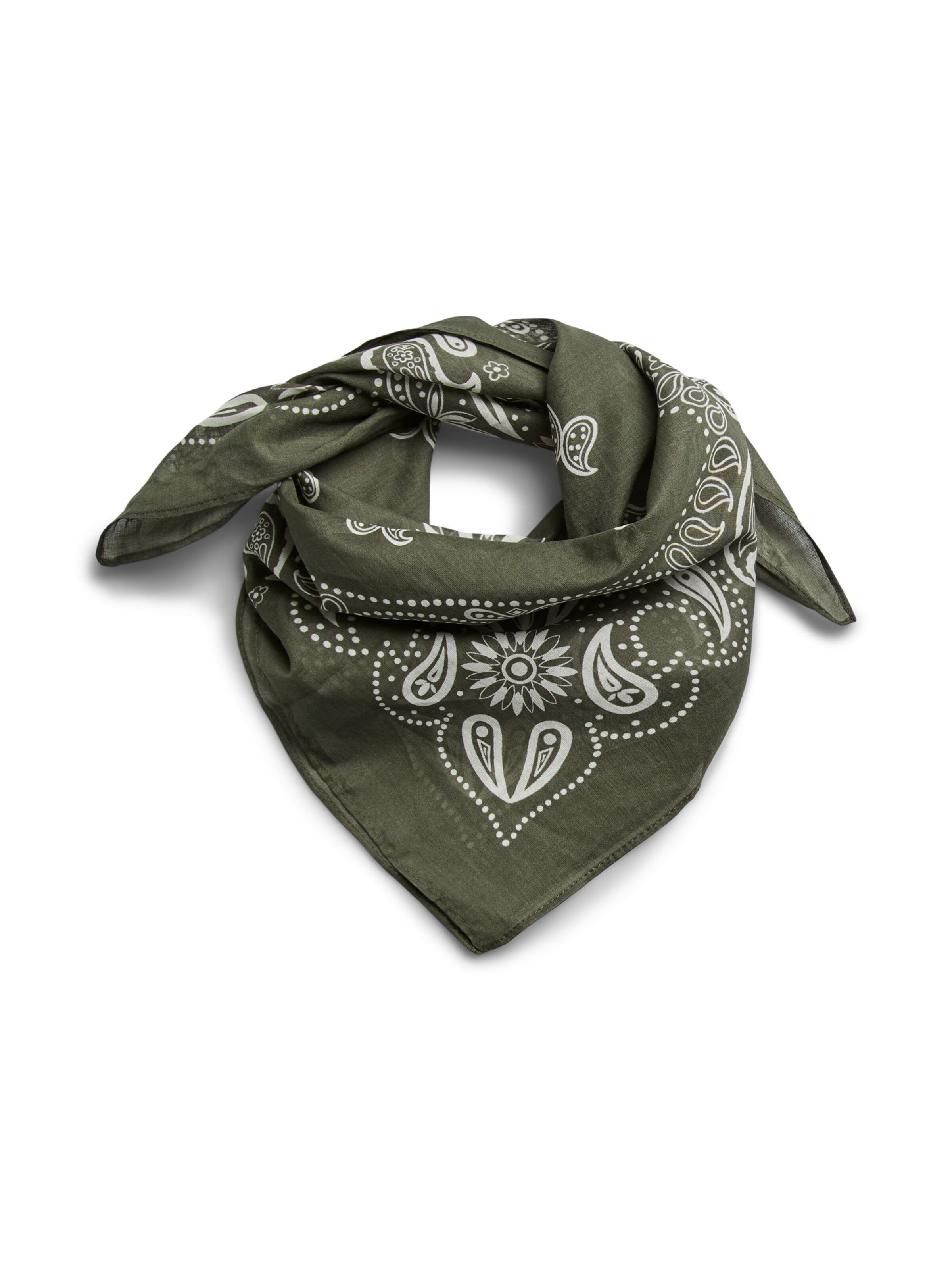 PIECES - Pañuelo 'KAMILLA ' en verde: frente