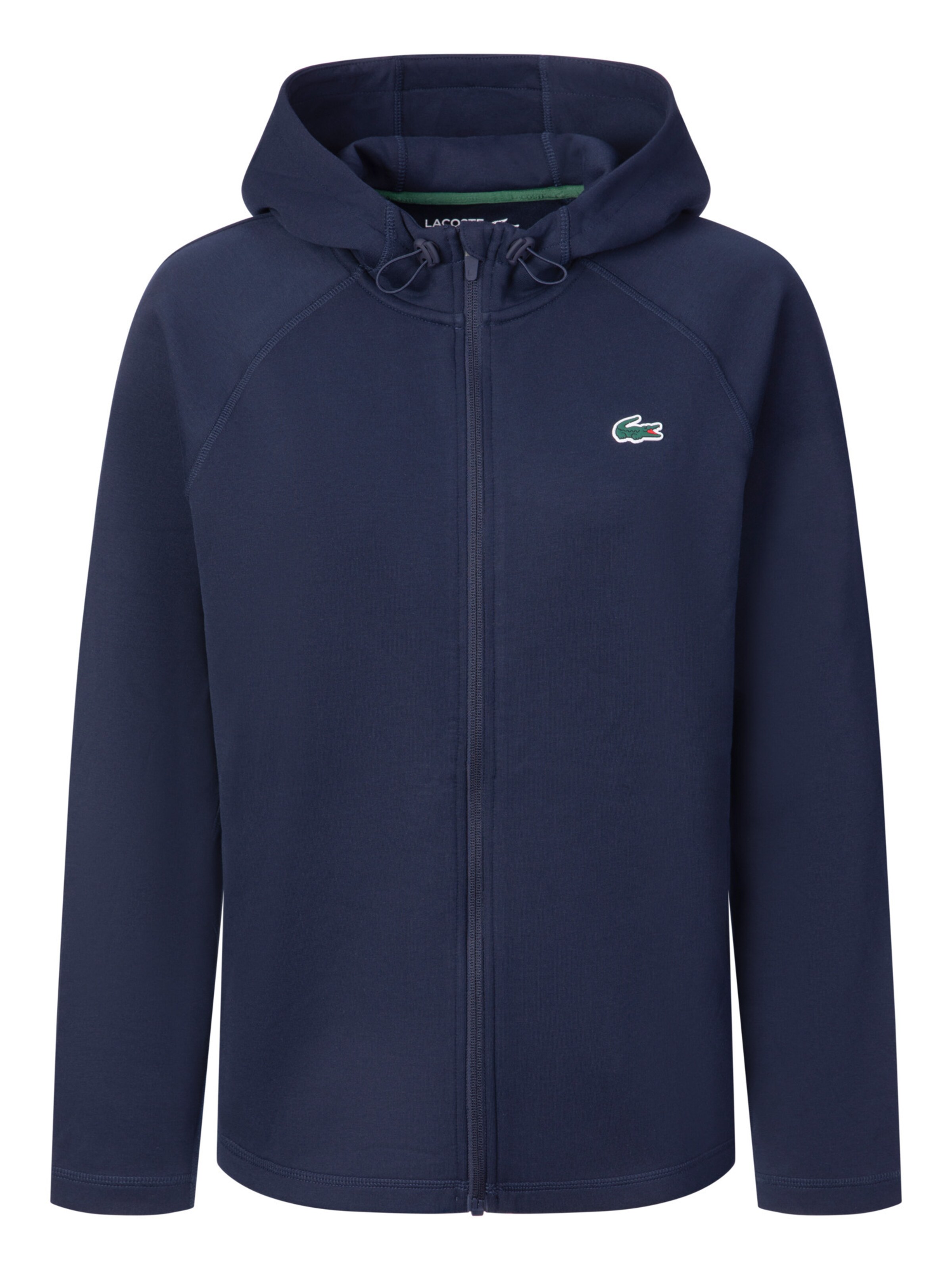 Veste de survêtement LACOSTE en bleu : devant