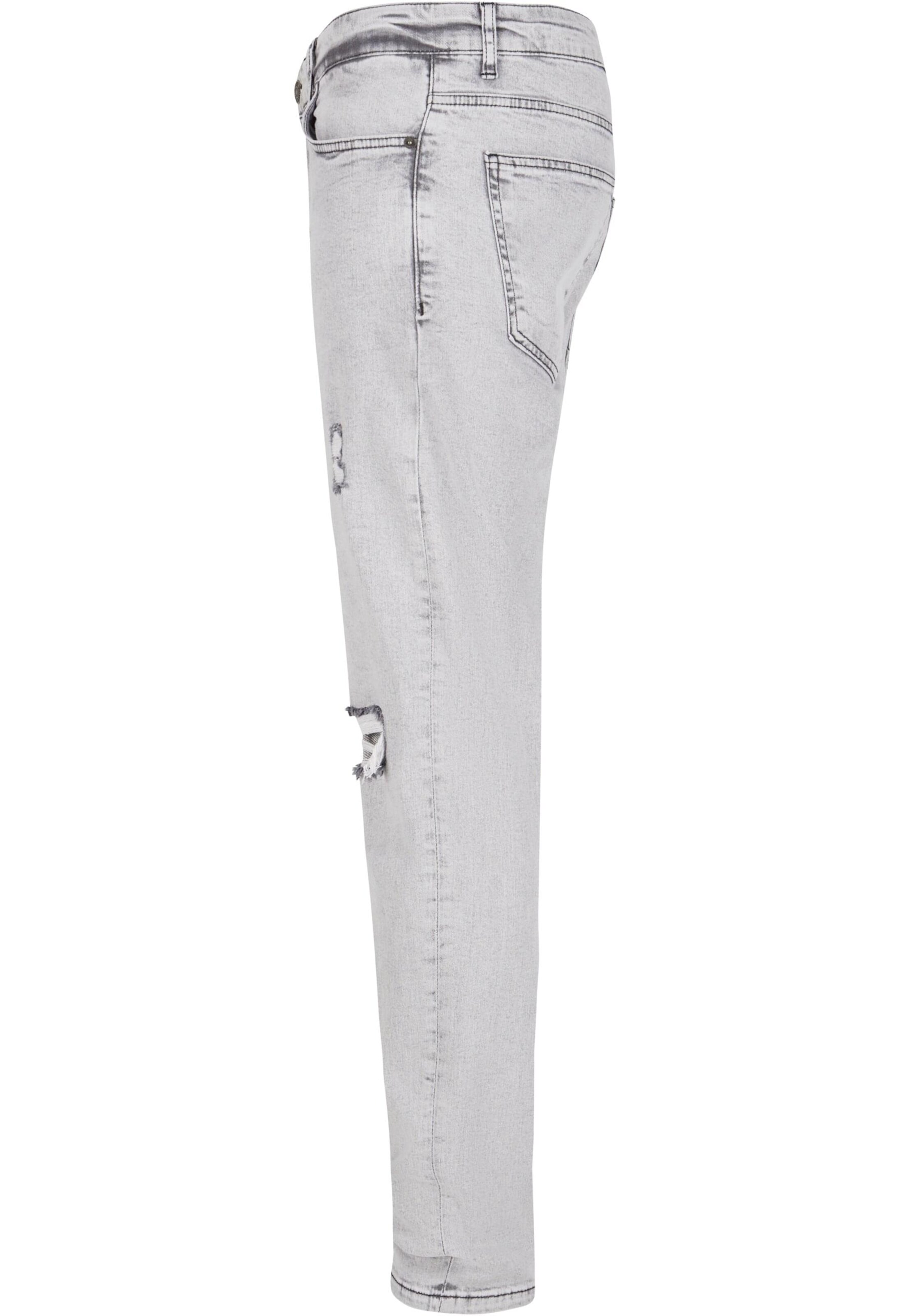 2Y Premium Slimfit Jeans in Grau