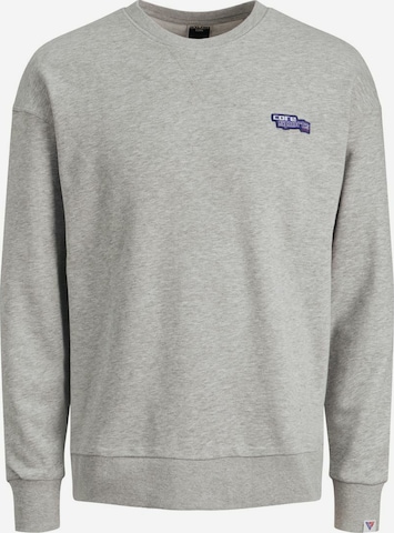 JACK & JONES Sweatshirt in Grey: front