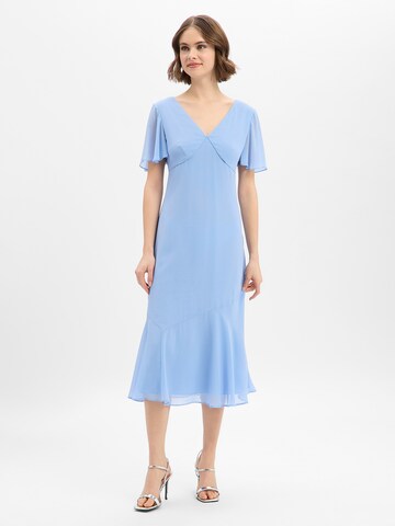 Marie Lund Evening Dress in Blue: front