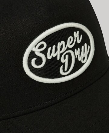 Superdry Cap in Schwarz