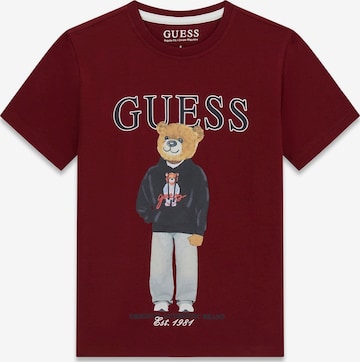 GUESS Shirt in Red: front