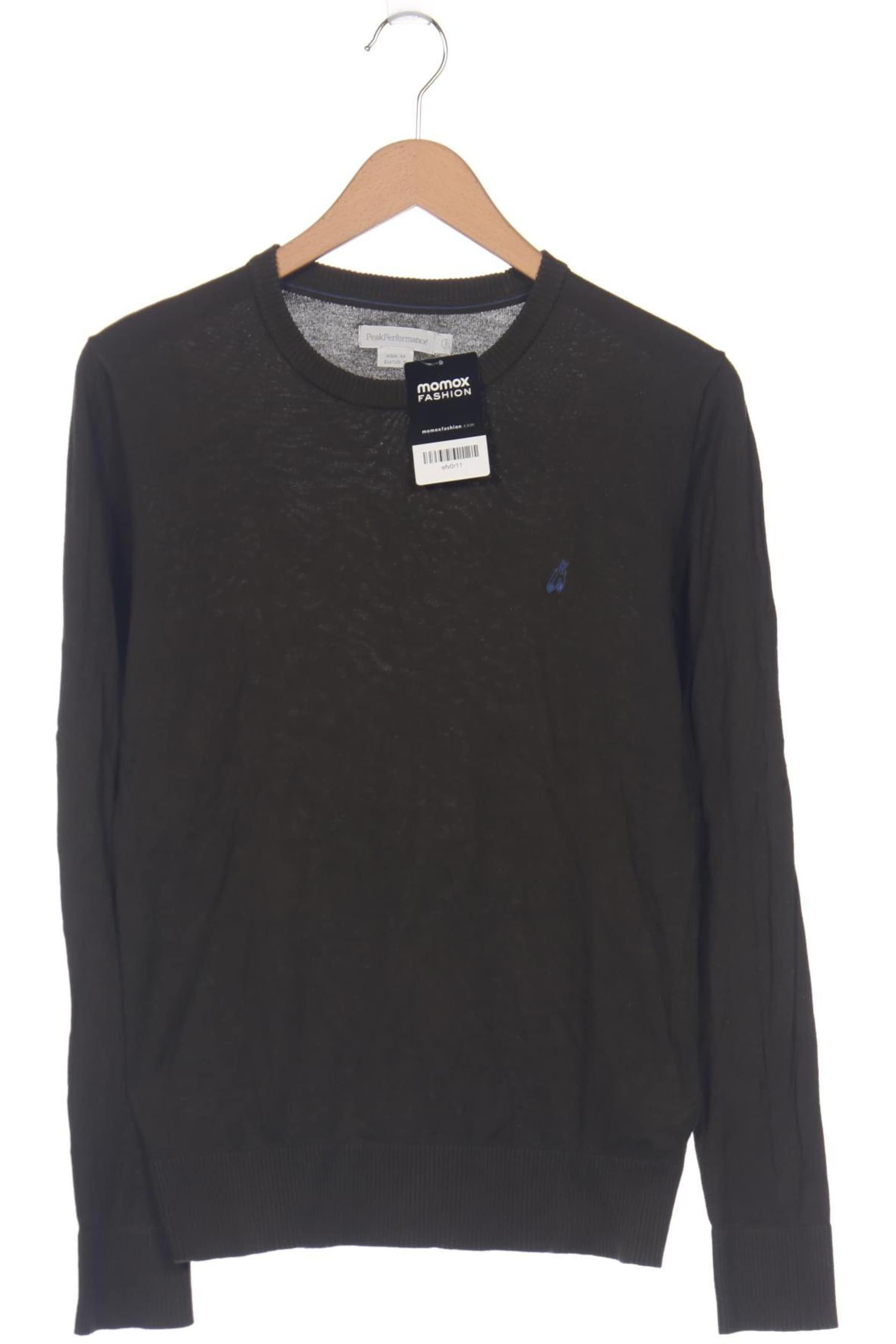 PEAK PERFORMANCE Sweater & Cardigan in S in Green: front