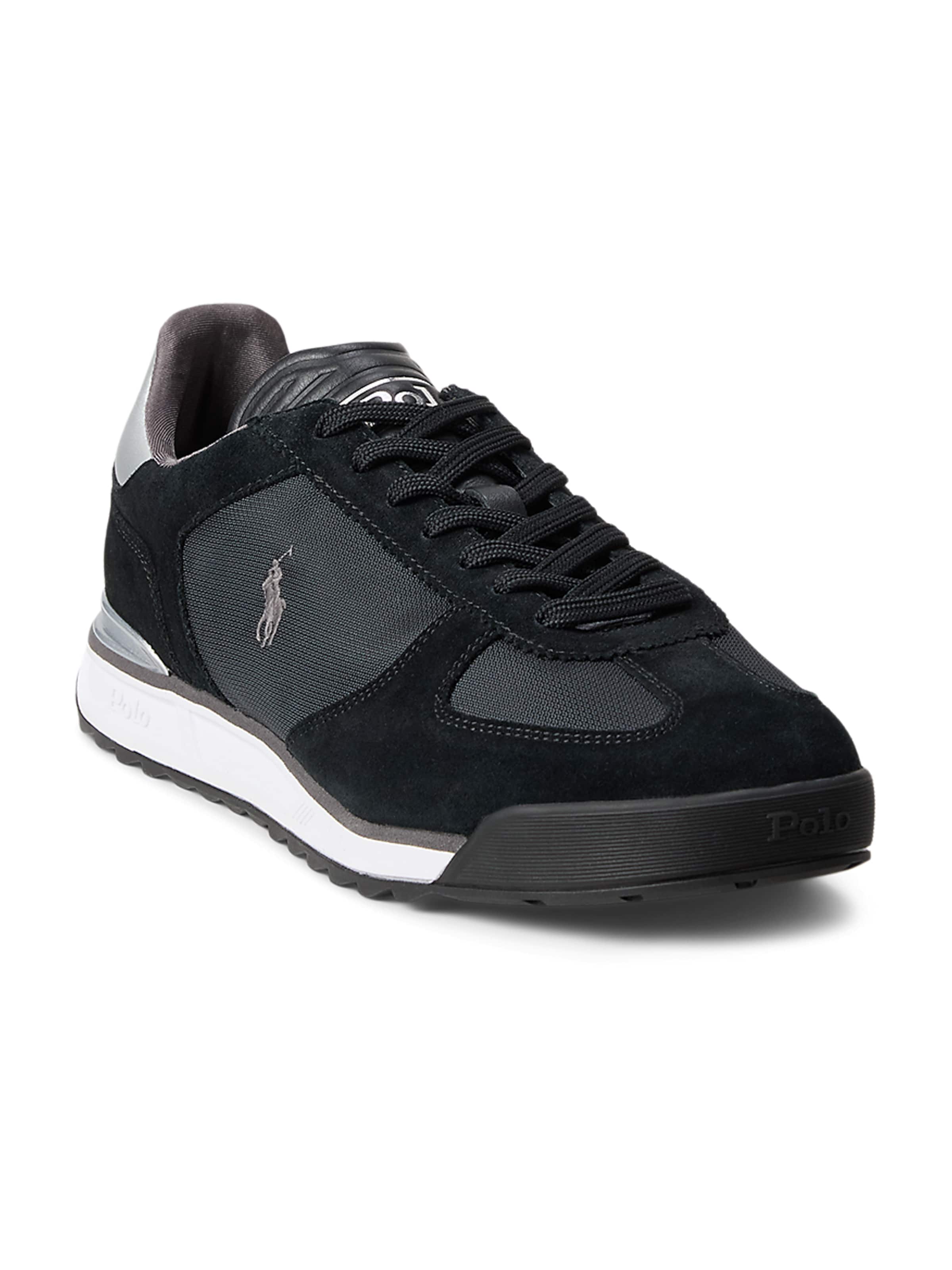Polo Ralph Lauren Platform trainers 'VARICK' in Black: front