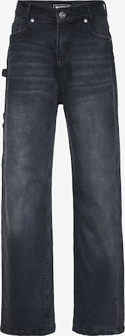 BLUE EFFECT Обычный Джинсы в Черный: спереди