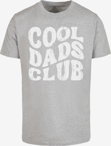 T-Shirt 'Cool Dads Club' F4NT4STIC en gris : devant