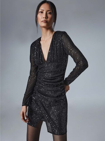 Robe de cocktail 'Flashlight' 4TAILORS en noir : devant