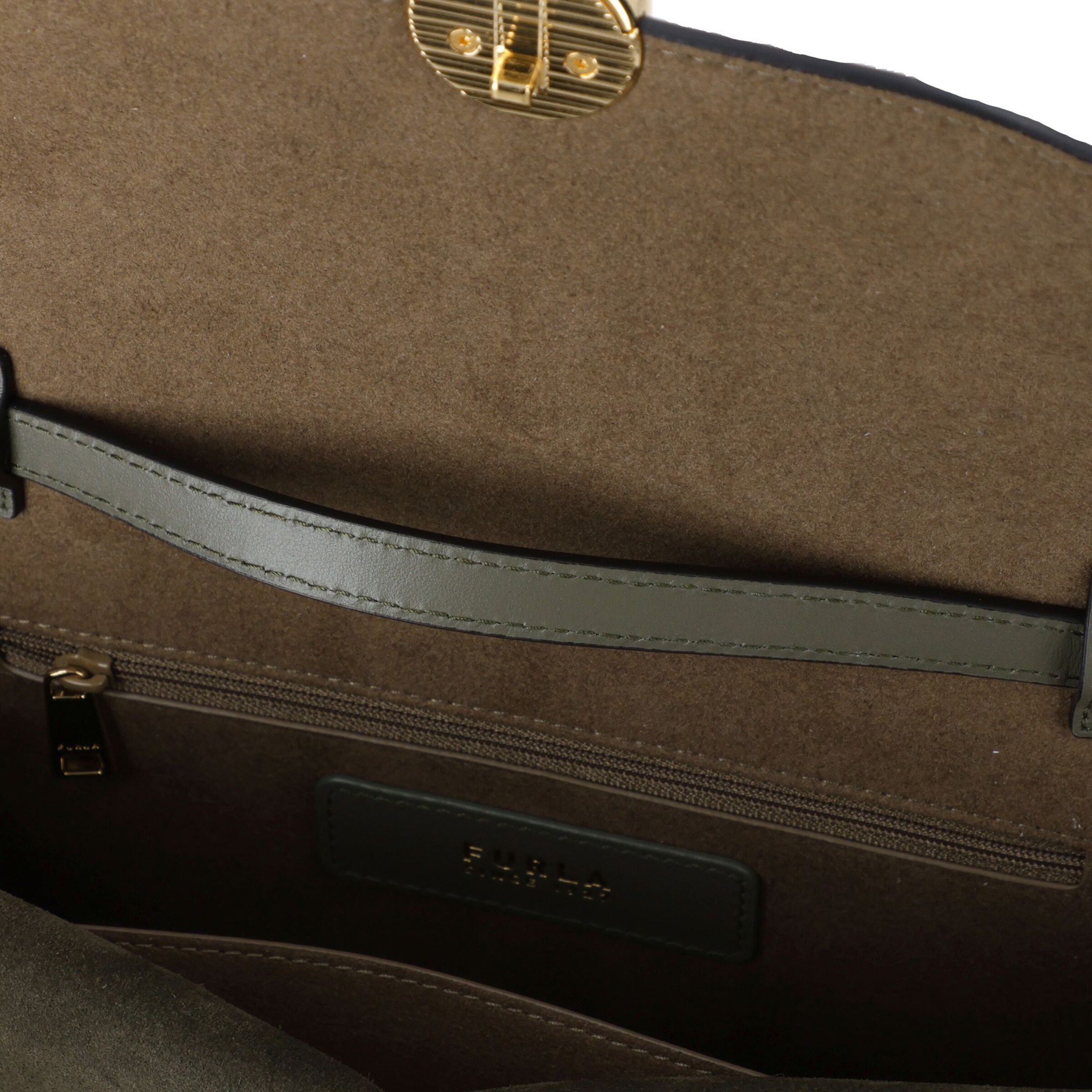 FURLA Schoudertas 'Sfera' in Groen