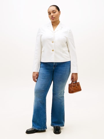 Tommy Hilfiger Curve Blazer i hvid