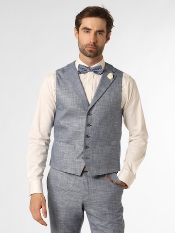 Finshley & Harding Suit Vest ' Dan-2 ' in Blue: front