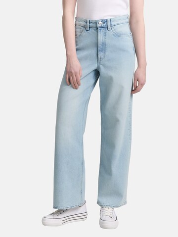 TOM TAILOR DENIM Wide Leg Jeans 'LINOU' in Blau: Vorderseite