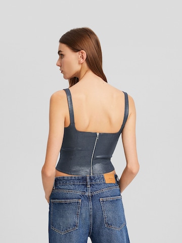 Haut Bershka en bleu