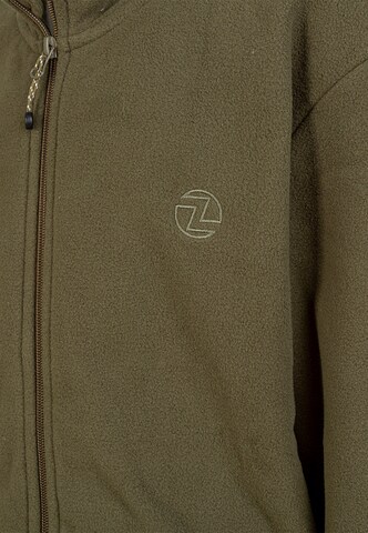 ZigZag Fleece Jacket 'Zap' in Green