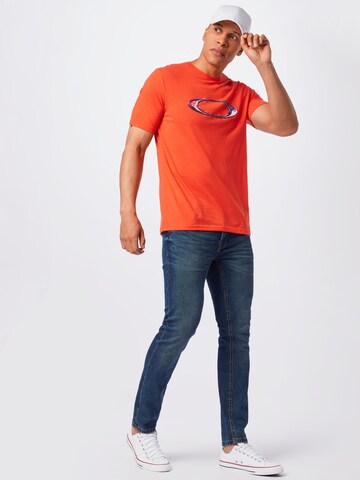 OAKLEY Functioneel shirt in Oranje