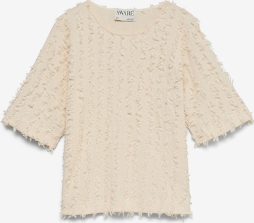 Maglietta 'AWDestiny' di VERO MODA in bianco: frontale