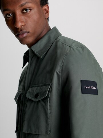 Calvin Klein Between-Season Jacket in Green