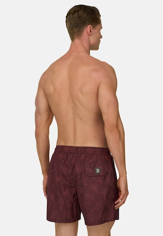 Shorts de bain Boggi Milano en rouge