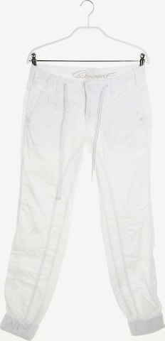 DE.CORP Pants in XXS in White: front