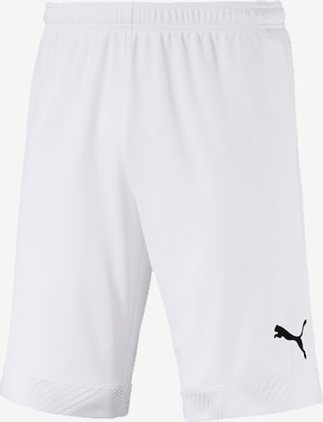 Regular Pantalon de sport 'Cup' PUMA en blanc : devant