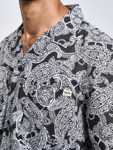 Legends Regular fit Overhemd 'Sean' in Zwart