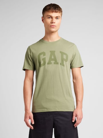 GAP T-Shirt 'EVERYDAY' in Grün: Vorderseite