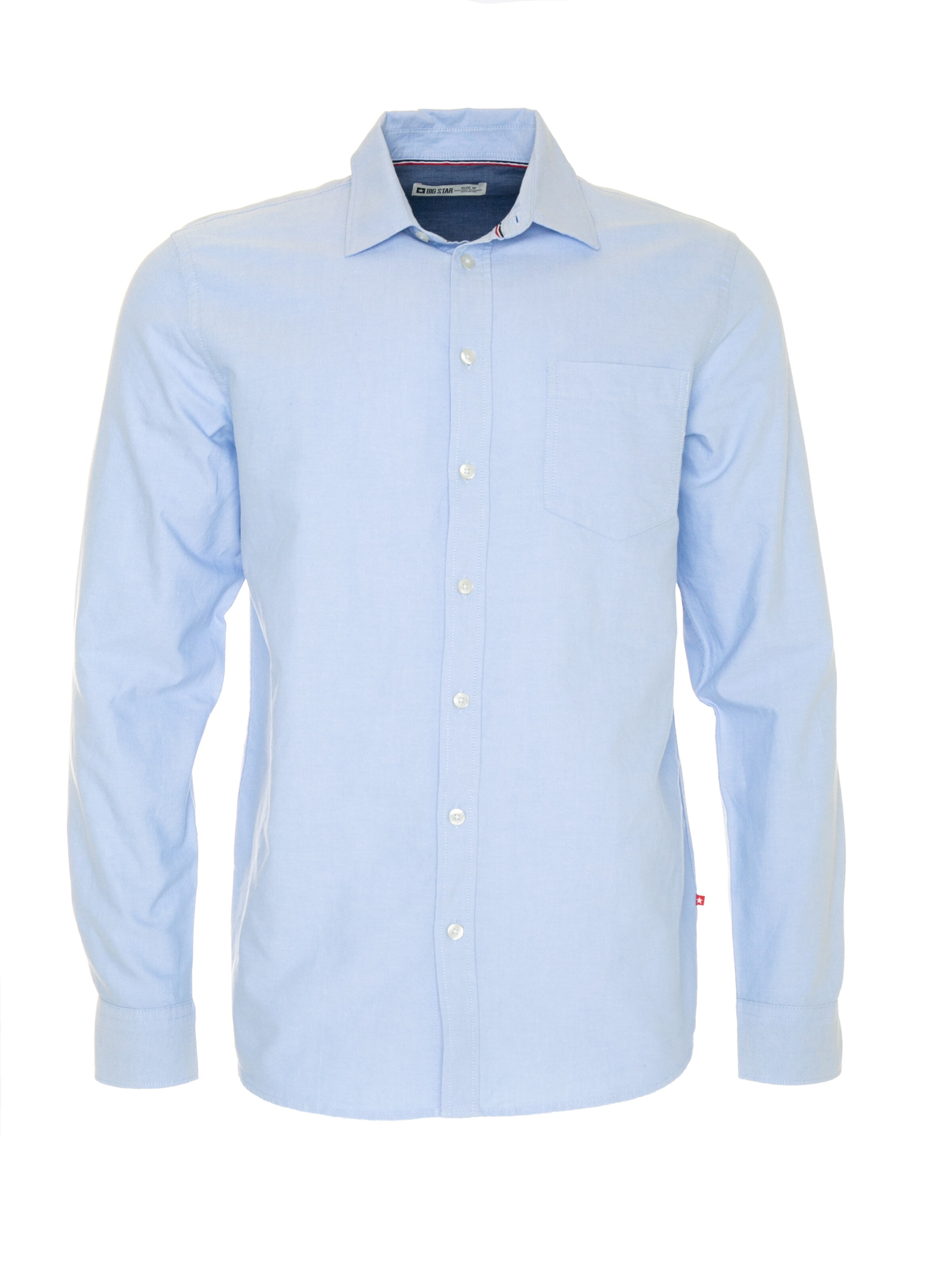 BIG STAR Overhemd 'Trixi' in Blauw: voorkant