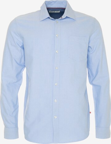 BIG STAR Button Up Shirt 'Trixi' in Blue: front