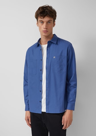 s.Oliver Regular fit Overhemd in Blauw: voorkant