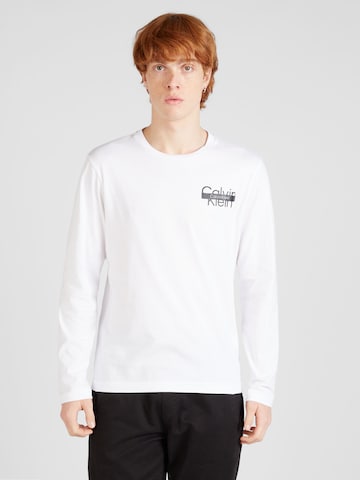 Calvin Klein Shirt in White: front