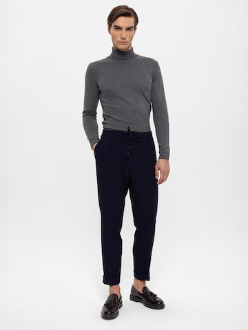 Antioch Slim fit Trousers in Blue