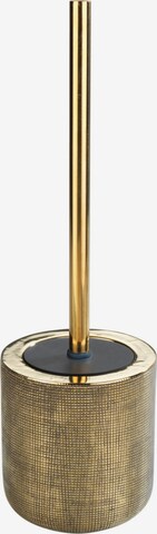 Wenko Toilet Accessories 'Rivara' in Gold: front