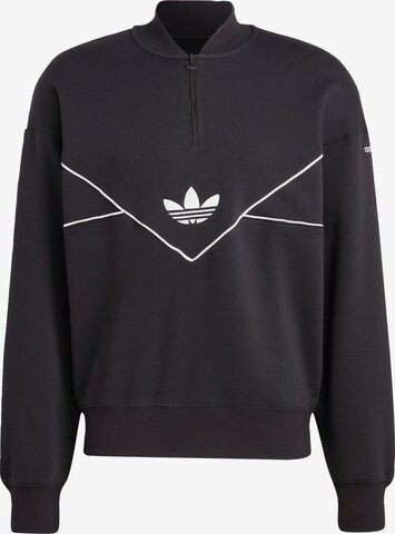 Bluză de molton 'Adicolor Seasonal Archive ' de la ADIDAS ORIGINALS pe negru: față